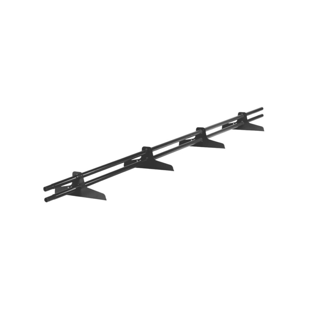 Katuse-lumetõke-RR33-must-kahe-toruga,-eterniitkatusele,-3000-mm