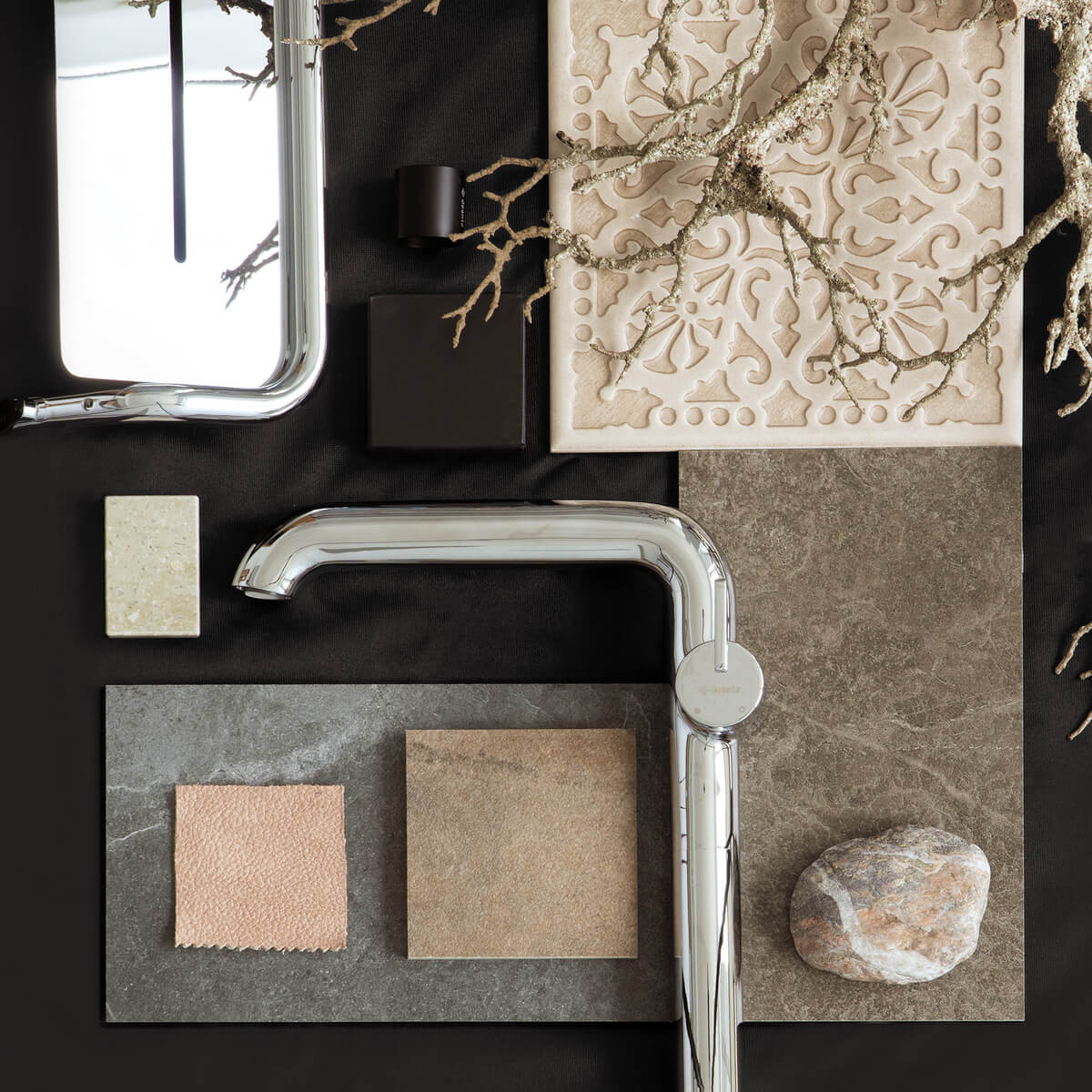 Kroomitud-valamusegisti-Deante-Silia-30.5-cm,-messing-näidis