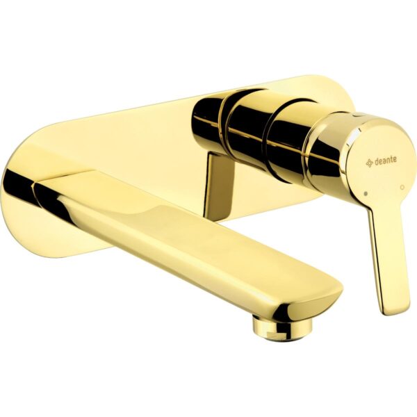 Kuldkroom-seinapealne-valamusegisti-Deante-Arnika-20.6-cm,-messing