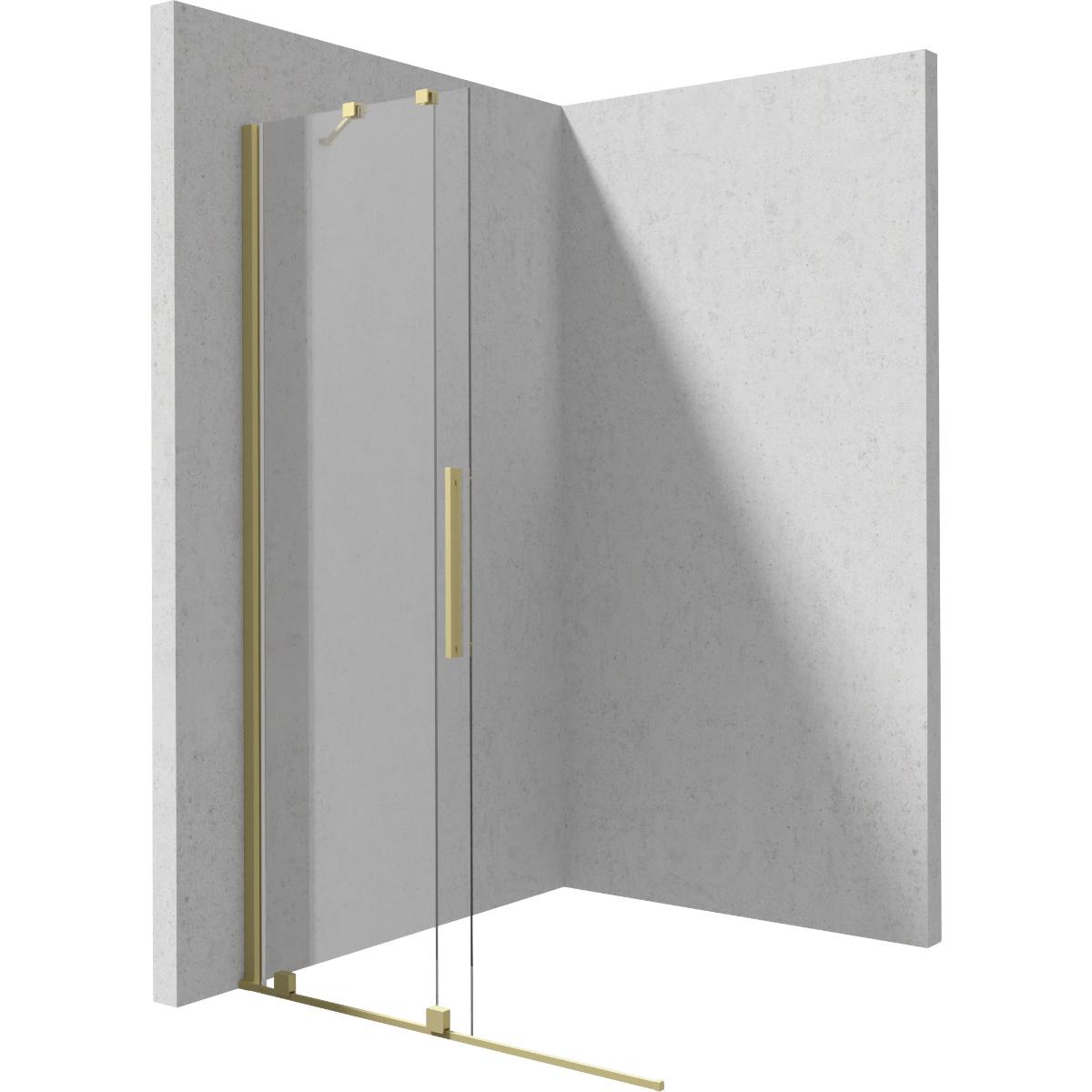 Lükanduksega-dušisein-Deante-Prizma-90x195-cm,-harjatud-kuld5