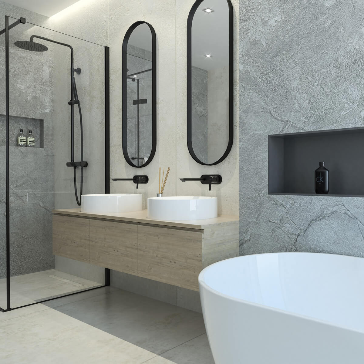 Must-seinapealne-valamusegisti-Deante-Arnika-20.6-cm,-messing-1