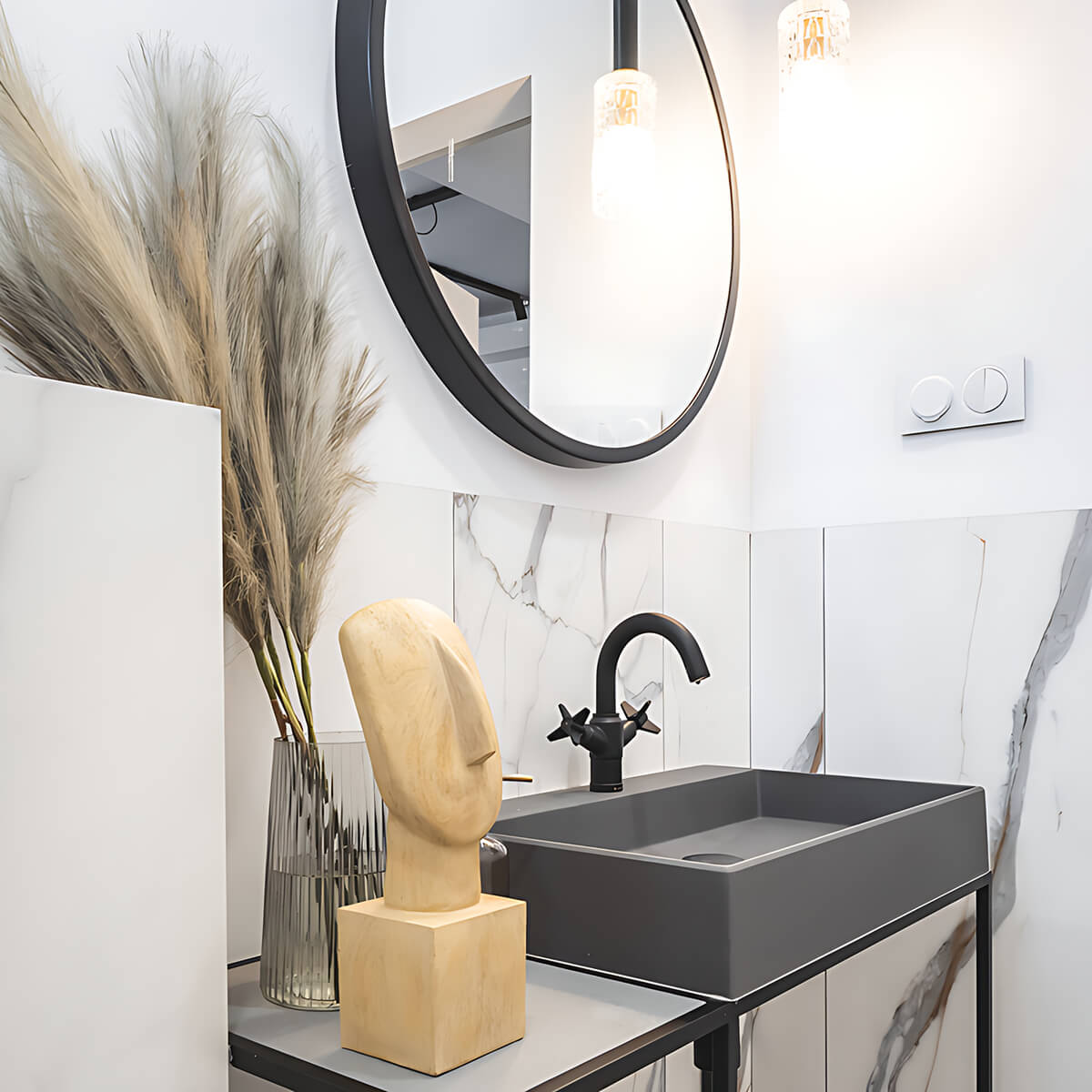 Must-valamusegisti-Deante-Temisto-21-cm,-messing-1