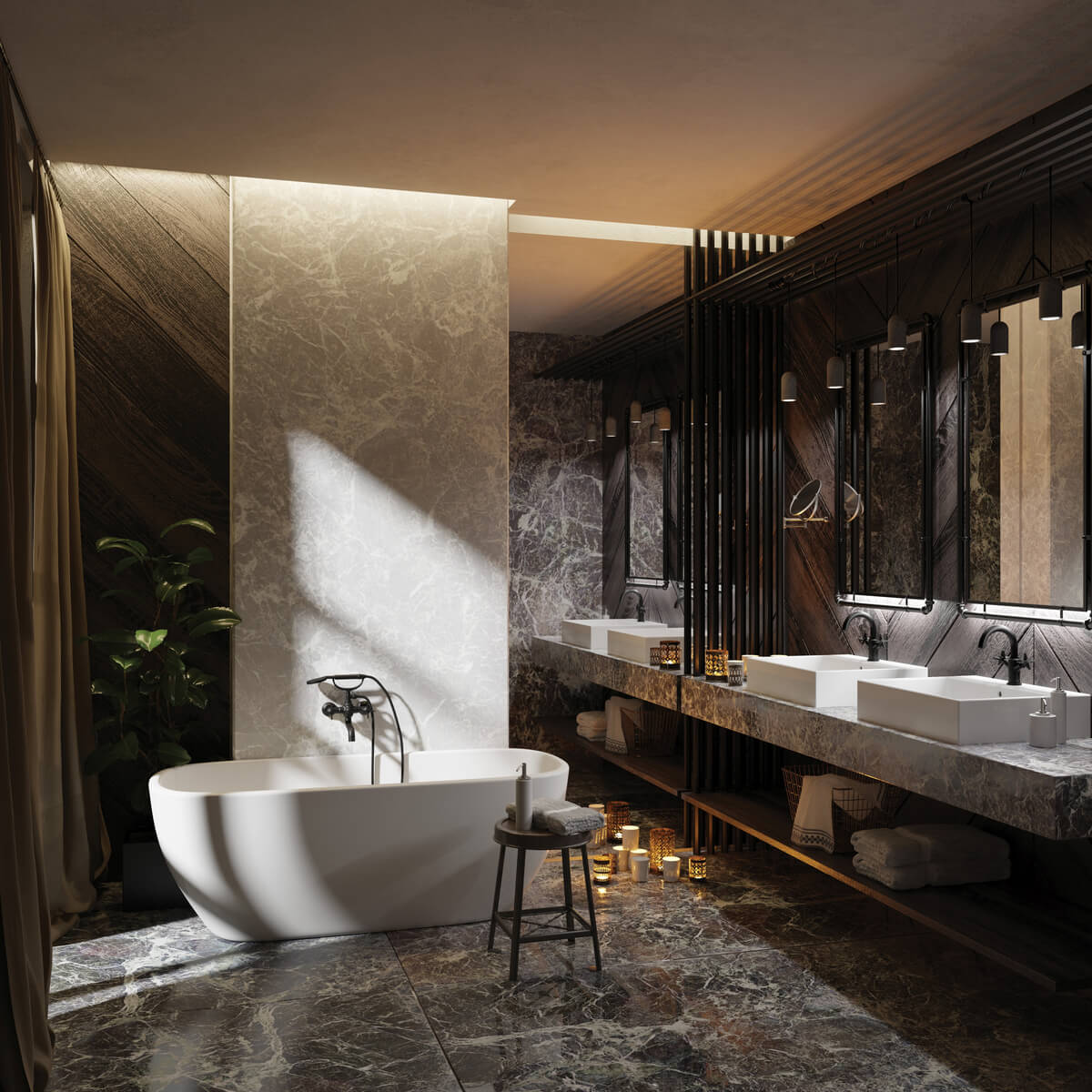 Must-valamusegisti-Deante-Temisto-21-cm,-messing-2