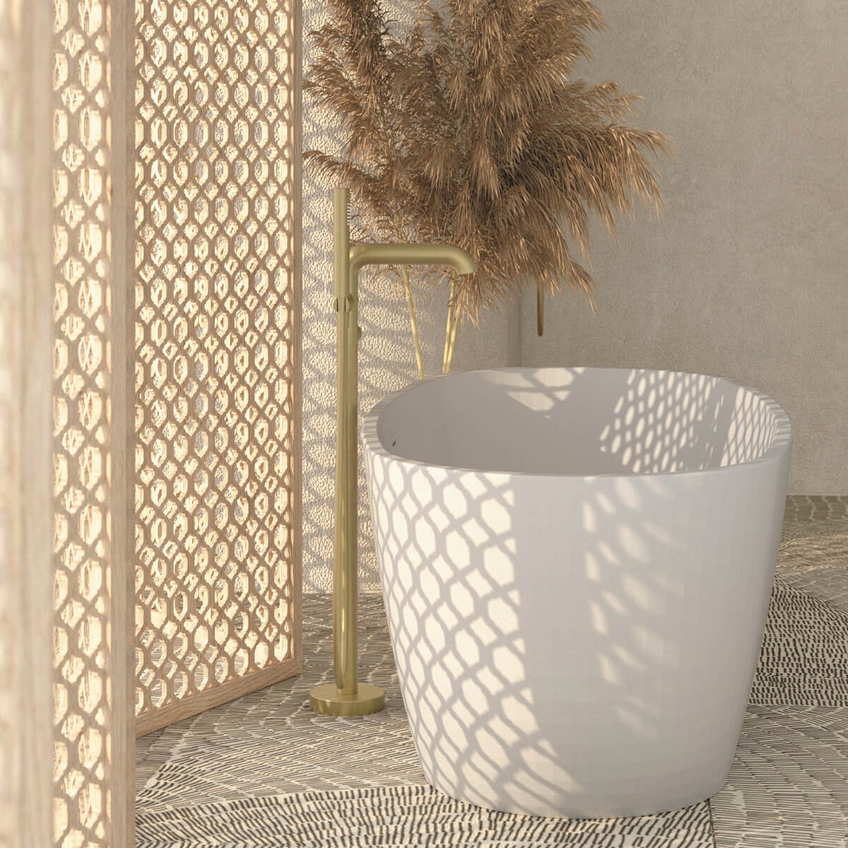 Põrandapealne-vannisegisti-Deante-Silia-II,-harjatud-kuld3