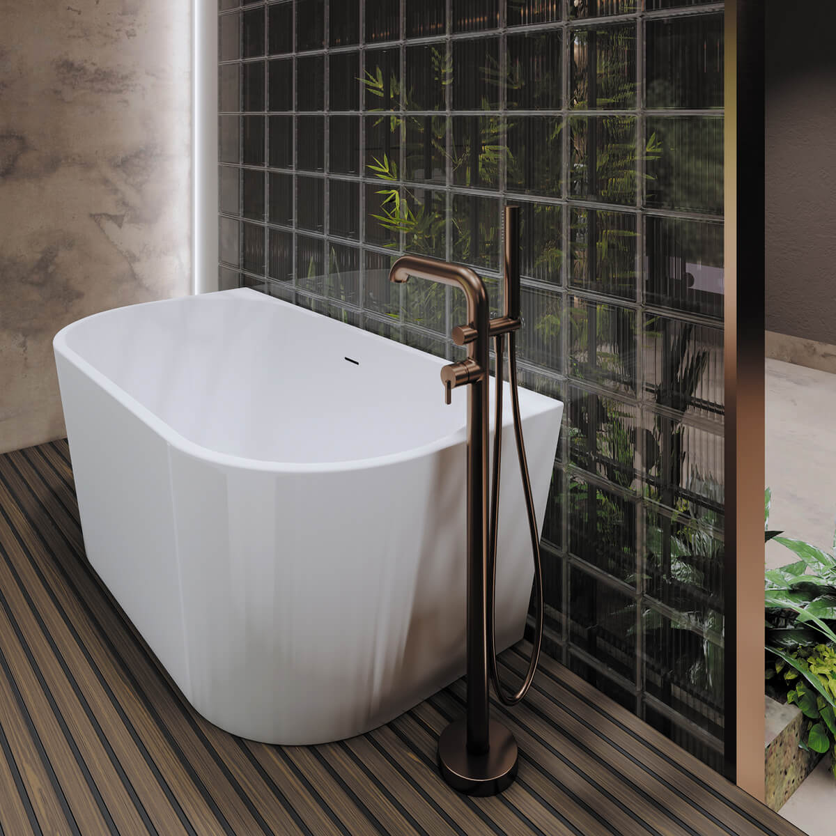 Põrandapealne-vannisegisti-Deante-Silia-II,-harjatud-pronks3