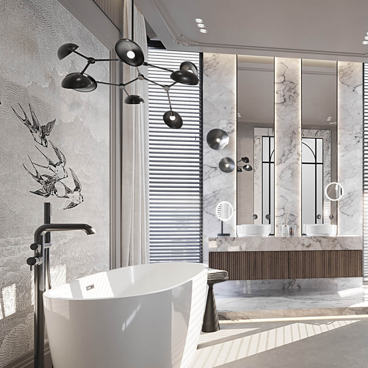 Titaanium-seinapealne-valamusegisti-Deante-Silia-20.8-cm,-messing-1