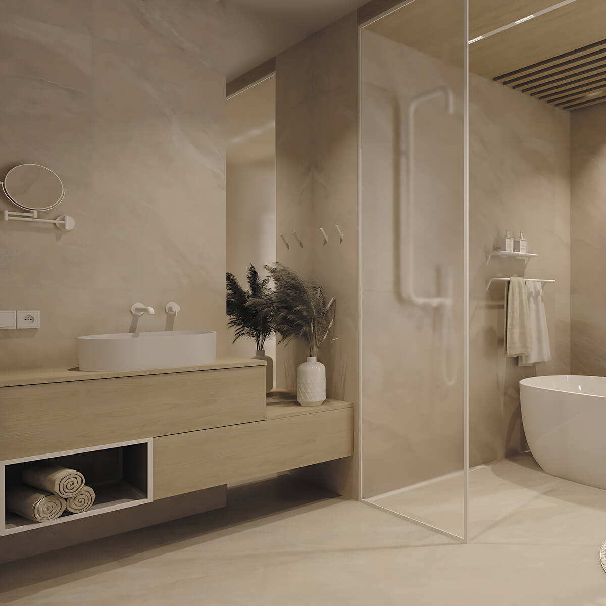 Valge-seinapealne-valamusegisti-Deante-Silia-20.8-cm,-messing-3