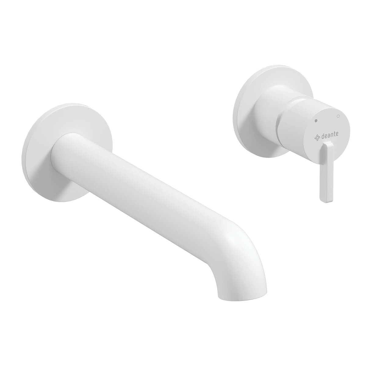 Valge-seinapealne-valamusegisti-Deante-Silia-20.8-cm,-messing