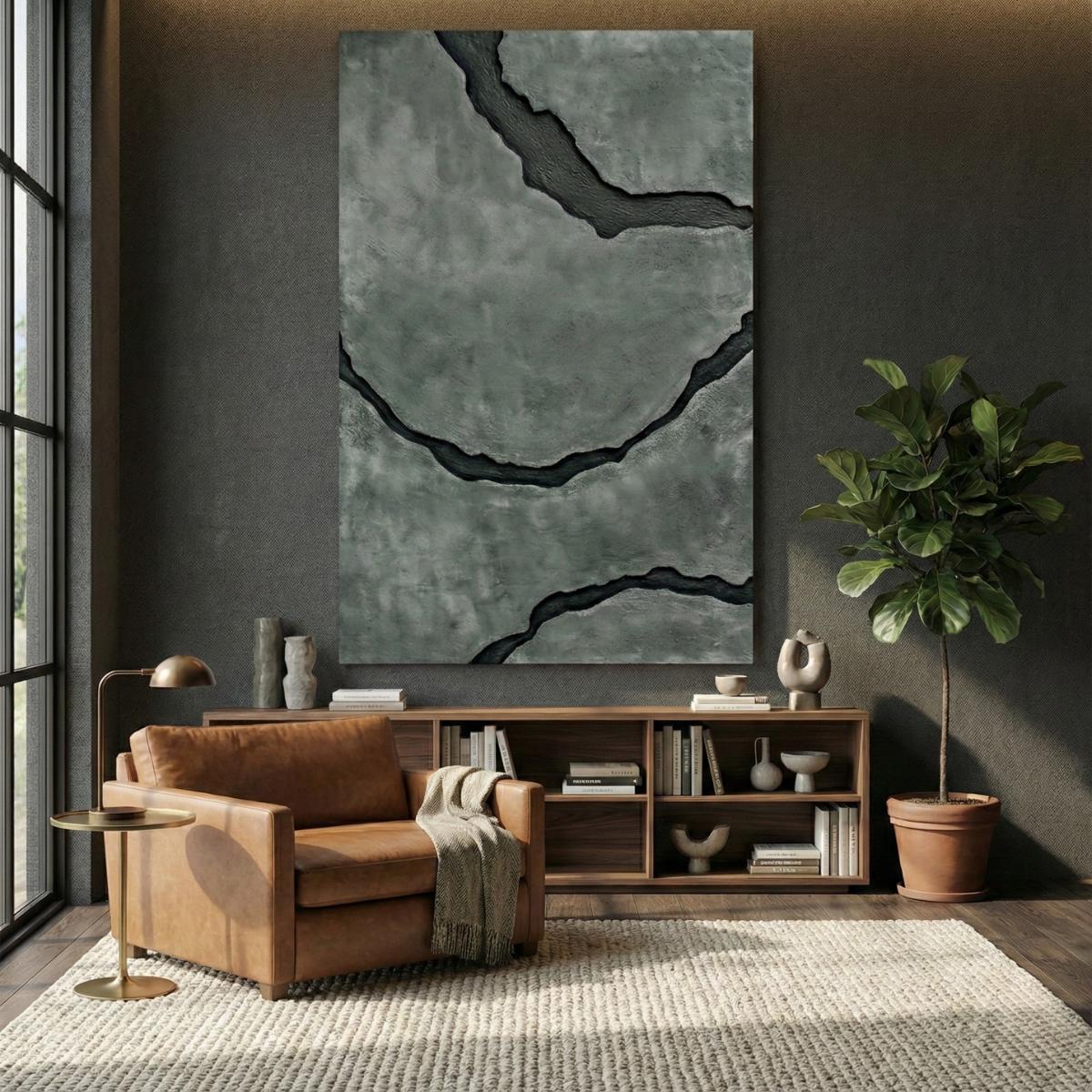 Käsitöö-tekstuurmaal-Slate-II-80x120-cm