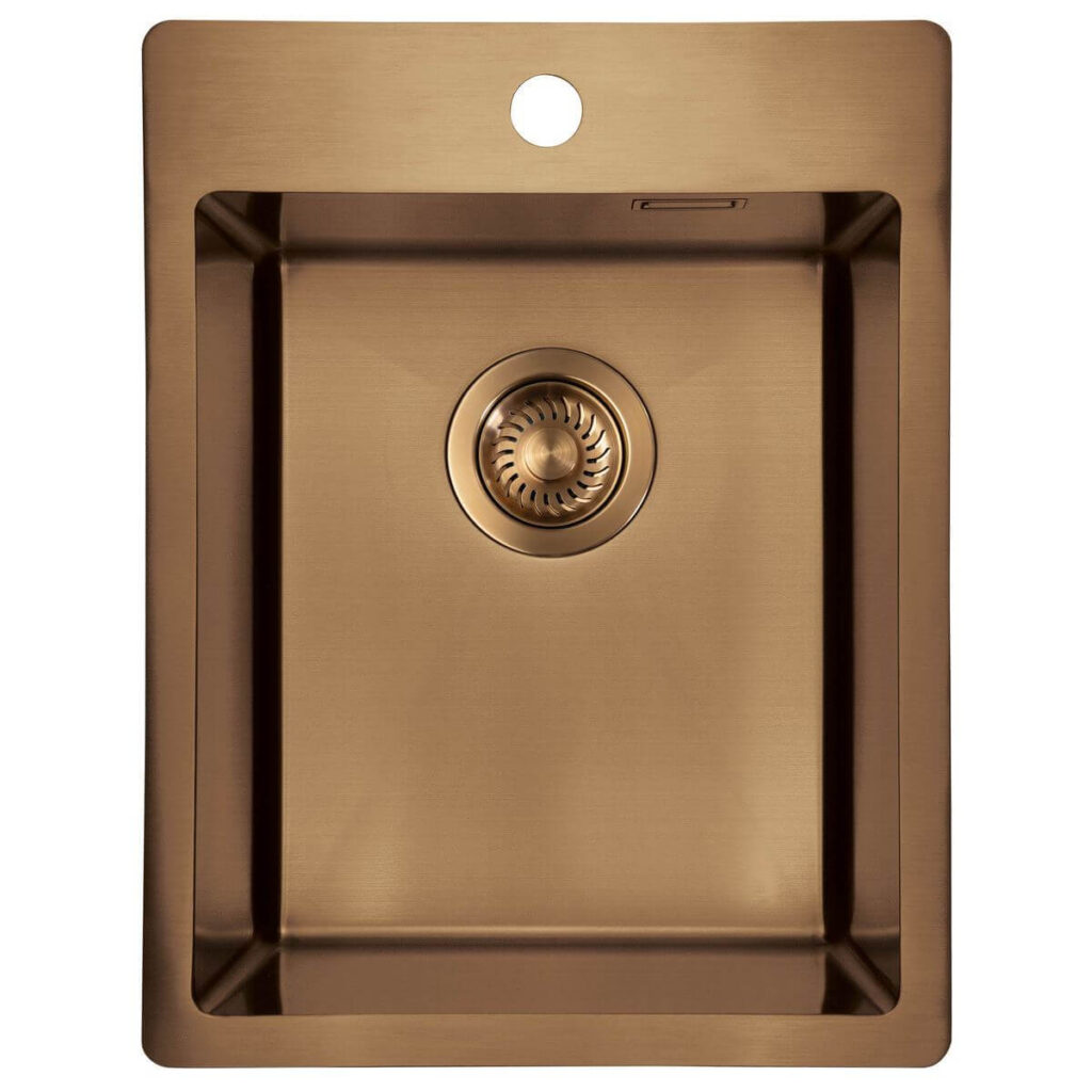 Köögivalamu-Olfato-Precious-39×50-cm,-integreeritav,-harjatud-pronks-roostevaba-teras