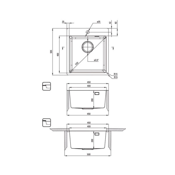 Köögivalamu-Olfato-Precious-45×50-cm,-integreeritav,-roostevaba-teras-joonis