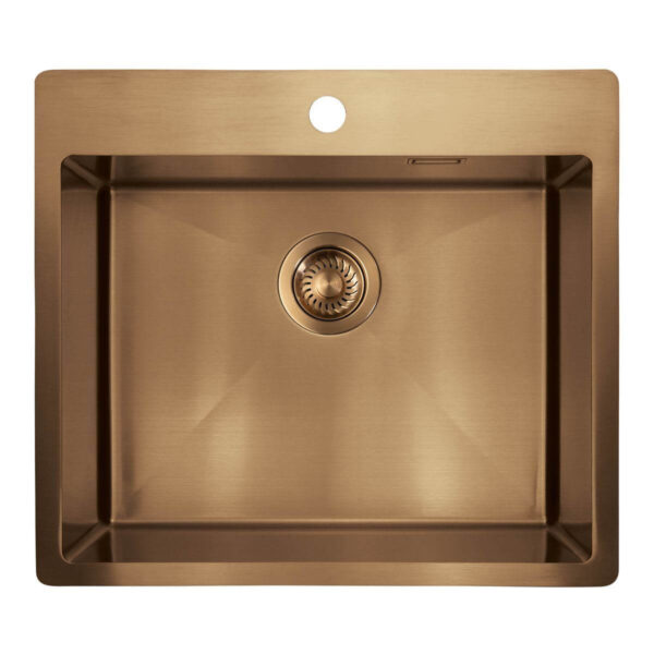 Köögivalamu-Olfato-Precious-55x50-cm,-integreeritav,-harjatud-pronks-roostevaba-teras