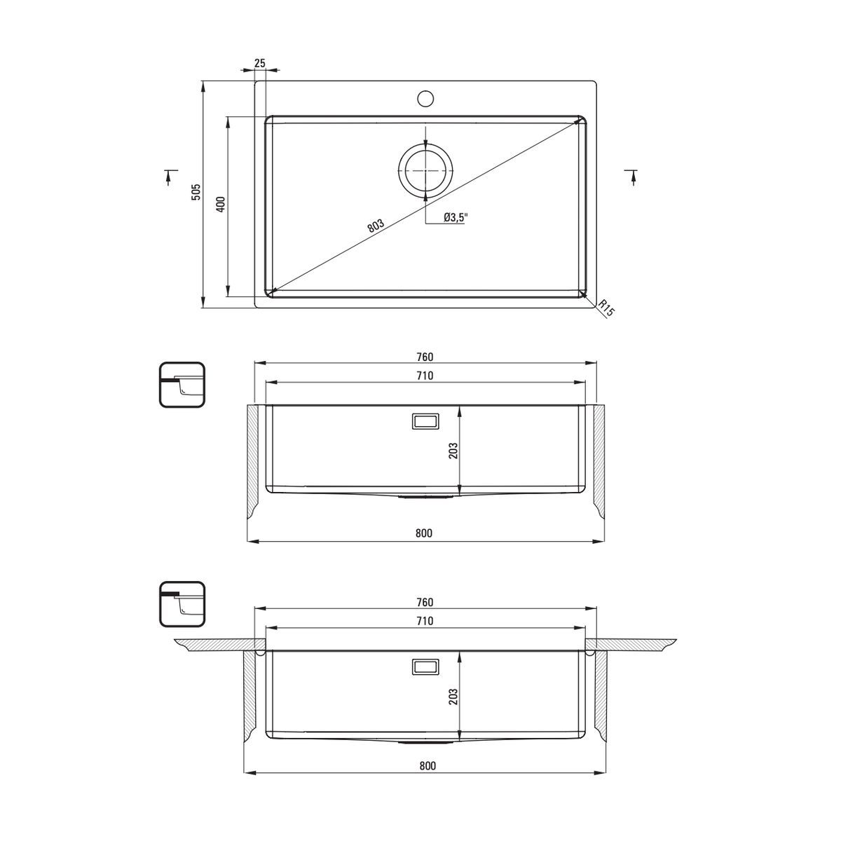 Köögivalamu-Olfato-Precious-76x50-cm,-integreeritav,-roostevaba-teras-joonis