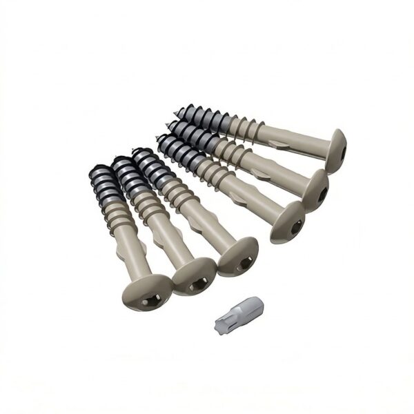 Värvitud-Cedral-voodrilaua-kruvid-4,8-x-38-mm-C03-Savipruun,-100-tk,-4043163