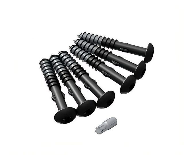 Värvitud-Cedral-voodrilaua-kruvid-4,8-x-38-mm-C50-Must,-100-tk,-4043211