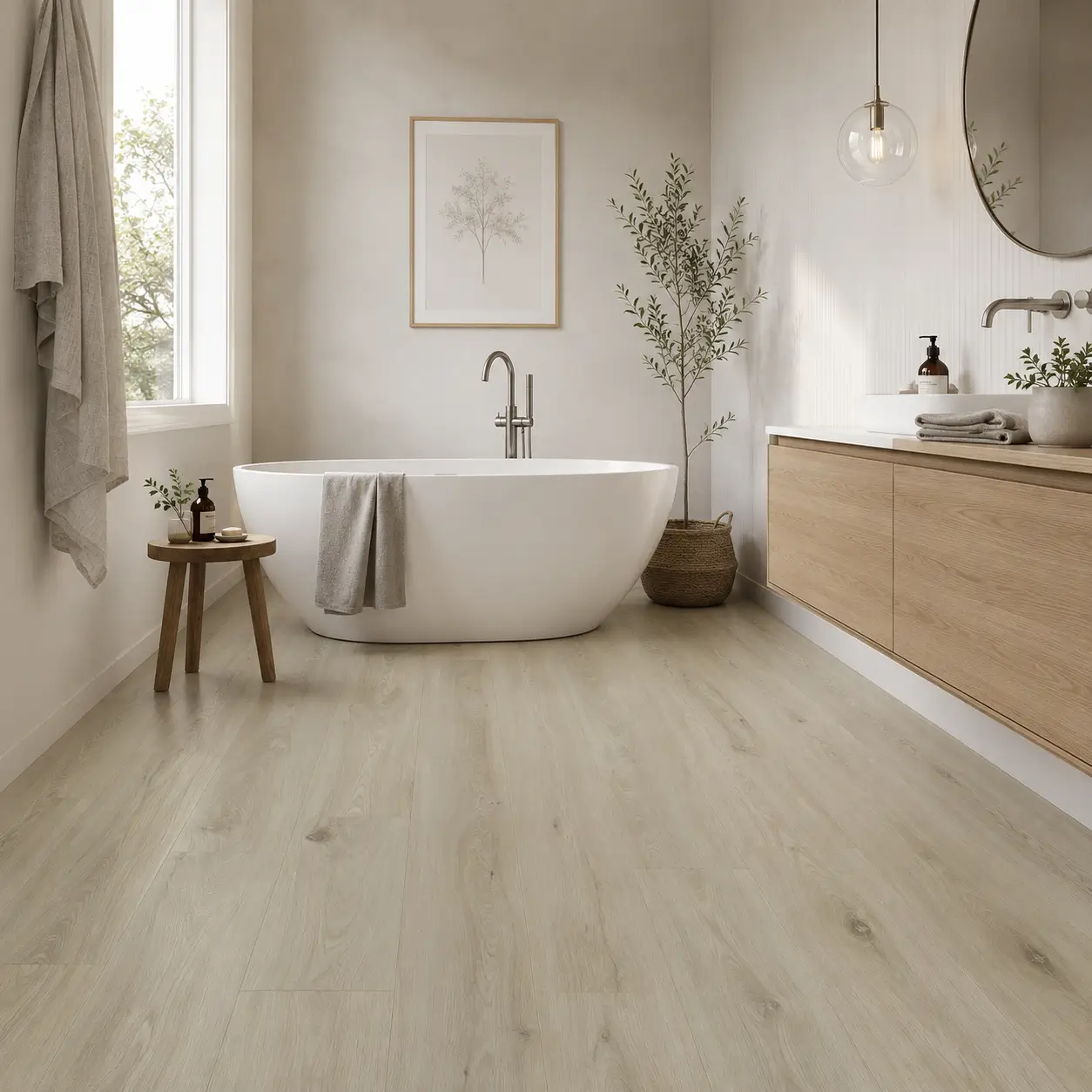Vinüülparkett Thermofix PRO Bodamsky tamm 4.32 m², 1200 x 180 mm, liimitav - Image 3