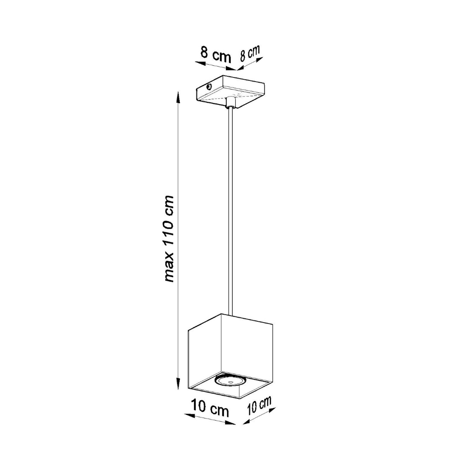 Rippvalgusti QUAD 1 must - Pilt 6