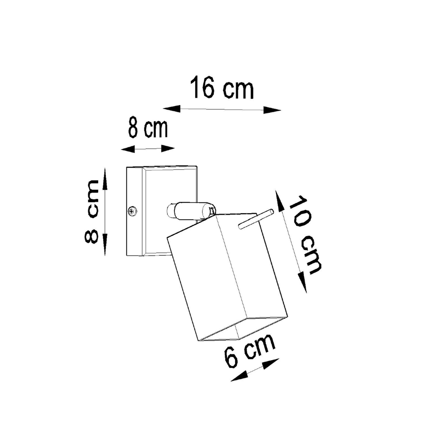 MERIDA valge seinalamp - Pilt 5