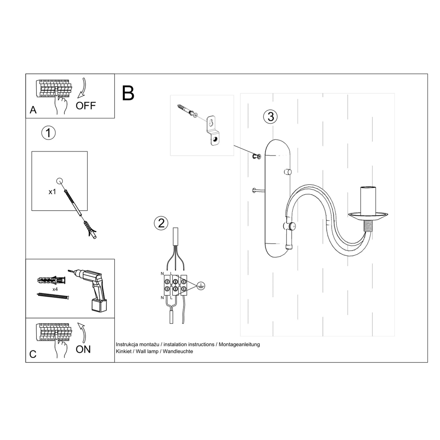 Seinalamp MINERWA must - Pilt 6