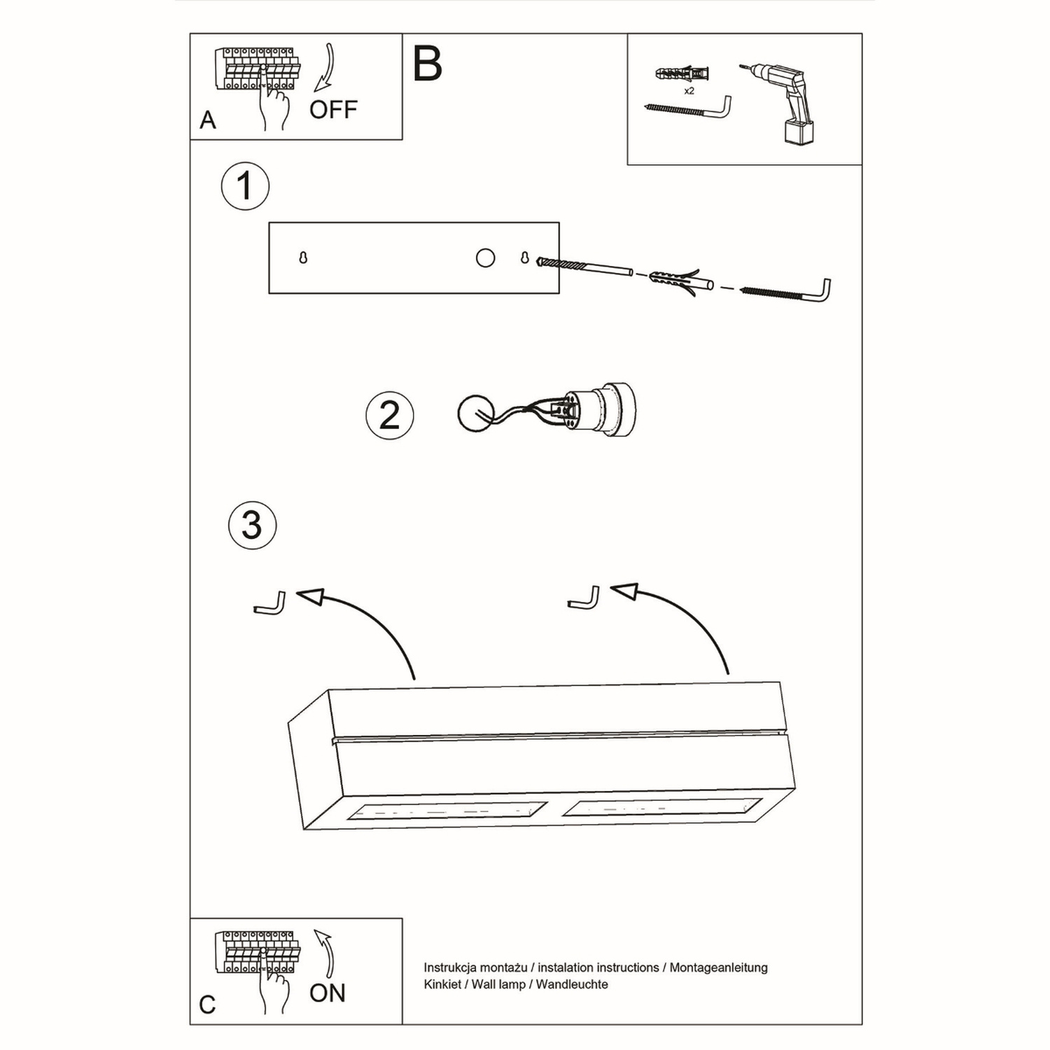 Seinalamp keraamiline VEGA LINE - Pilt 7