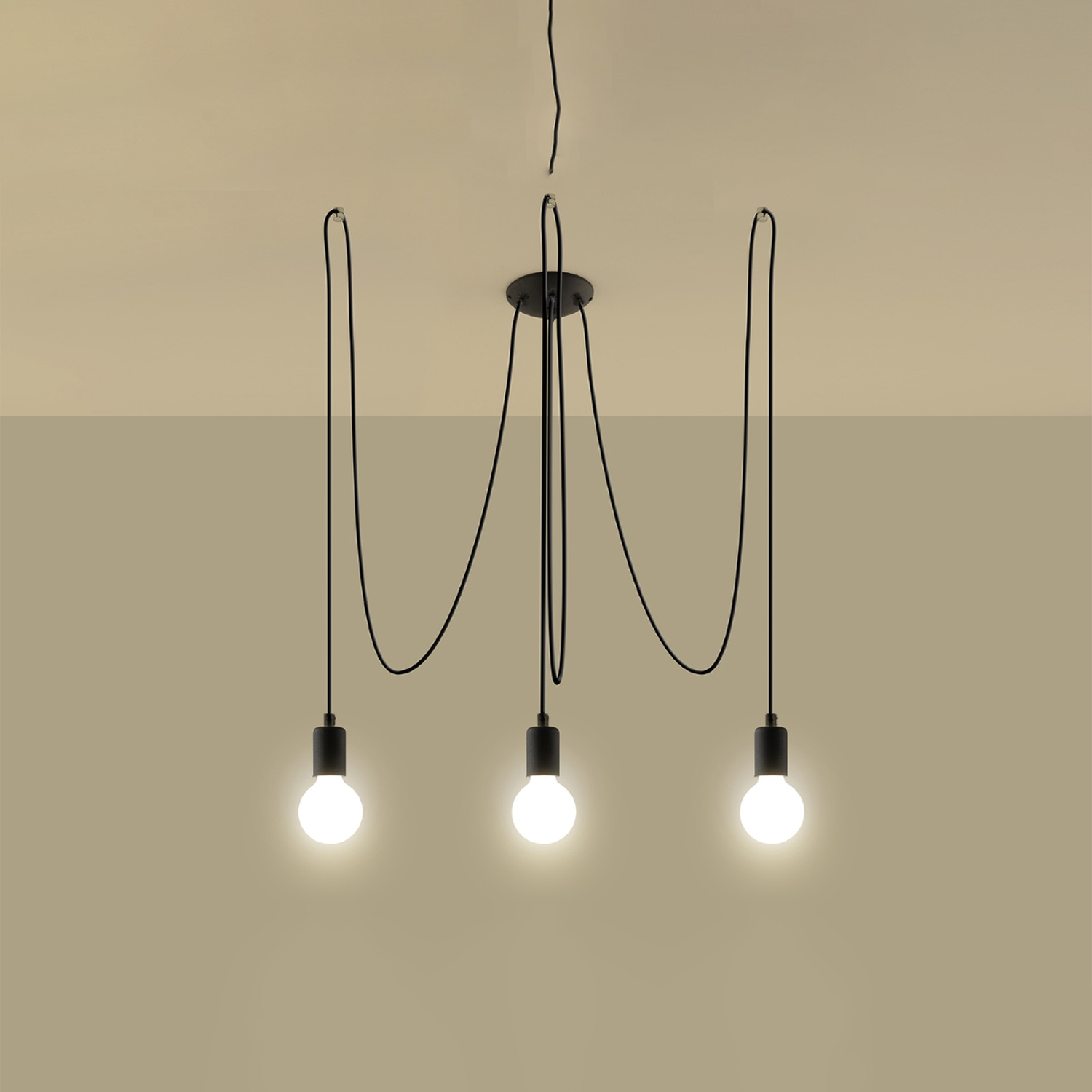 Lühter EDISON 3 must - Pilt 4