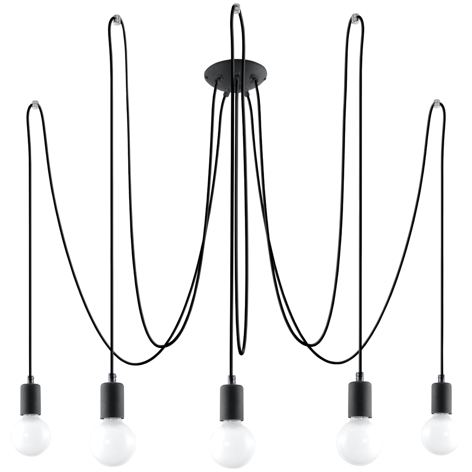 Lühter EDISON 5 must - Pilt 1