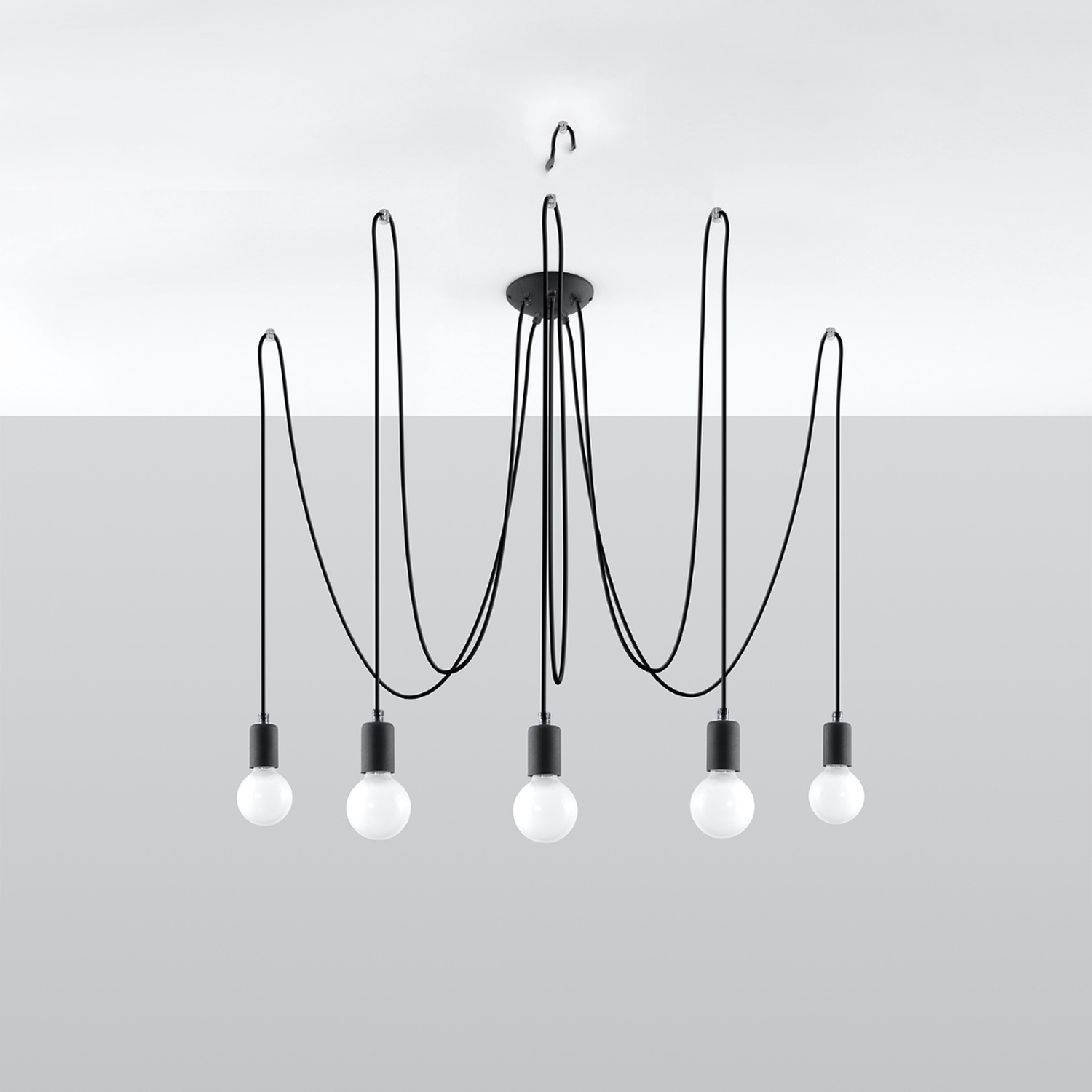 Lühter EDISON 5 must - Pilt 3