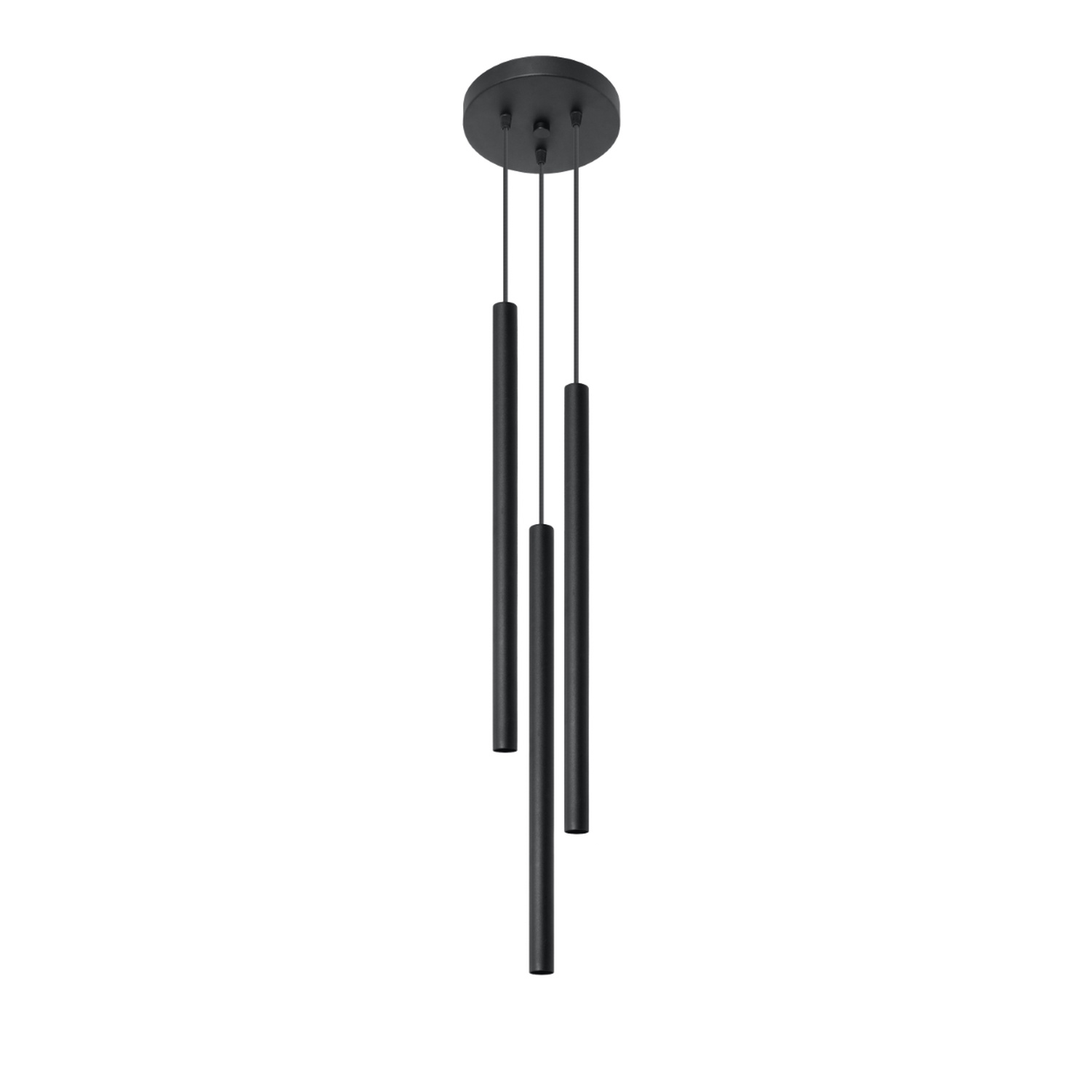 Rippvalgusti PASTELO 3P must - Pilt 1
