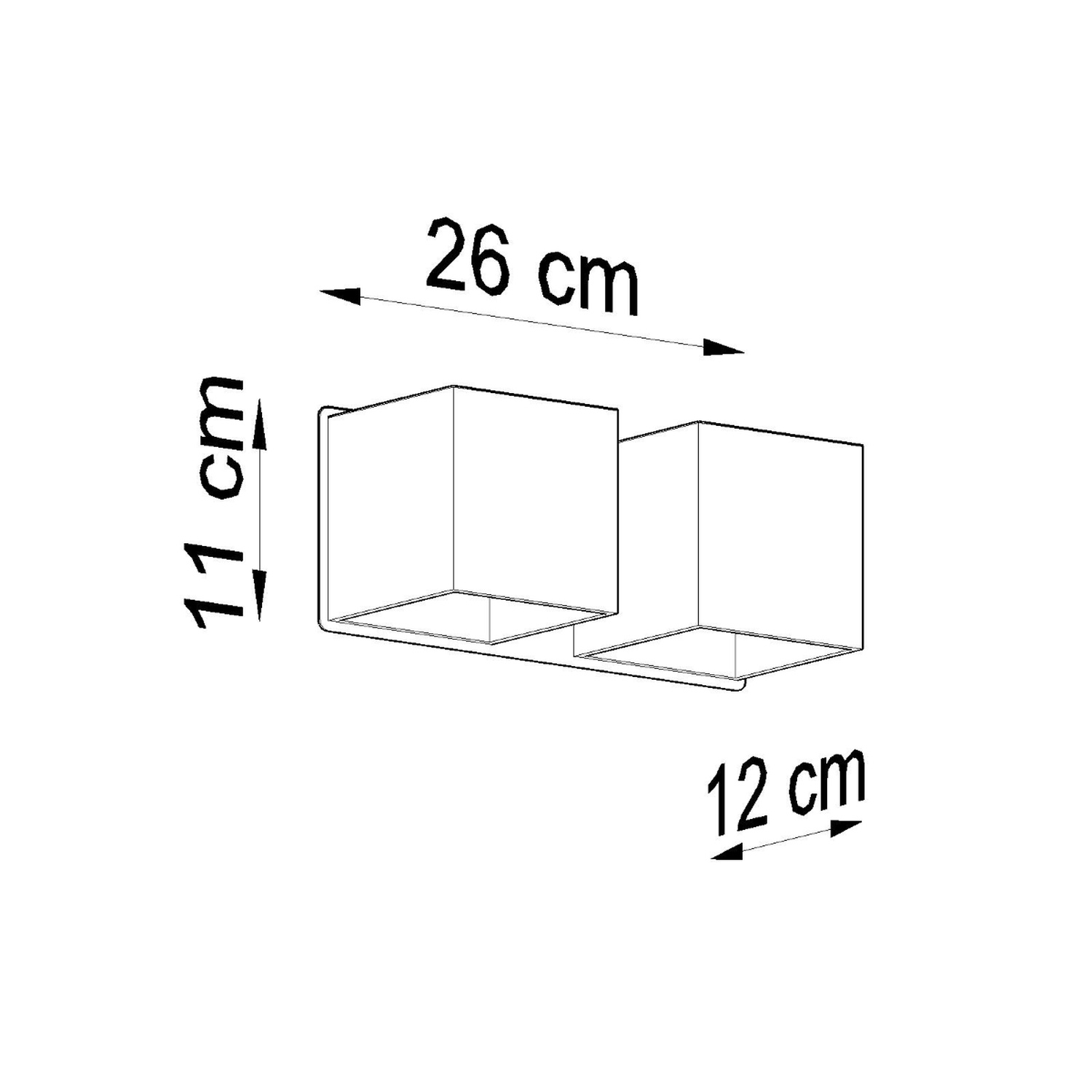 Seinalamp QUAD 2 must - Pilt 6