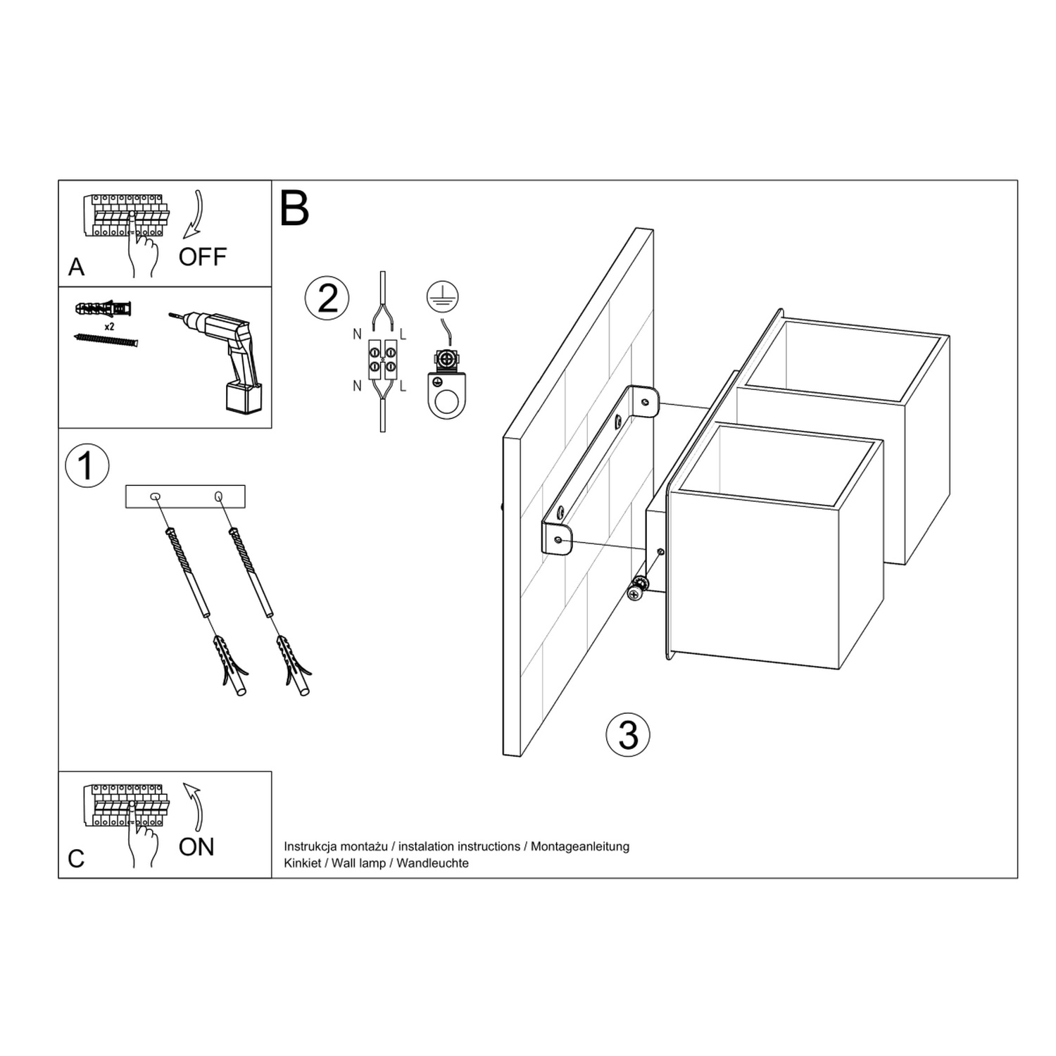 Seinalamp QUAD 2 hall - Pilt 7