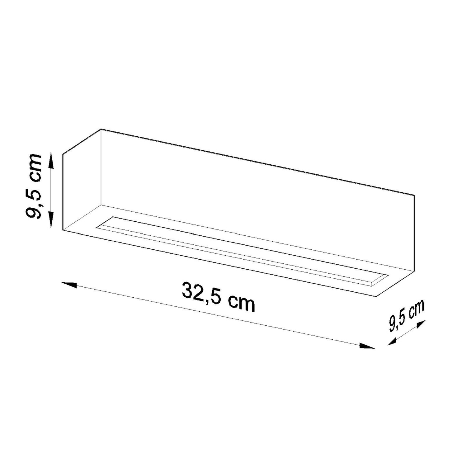 Seinalamp keraamiline VEGA must - Pilt 5