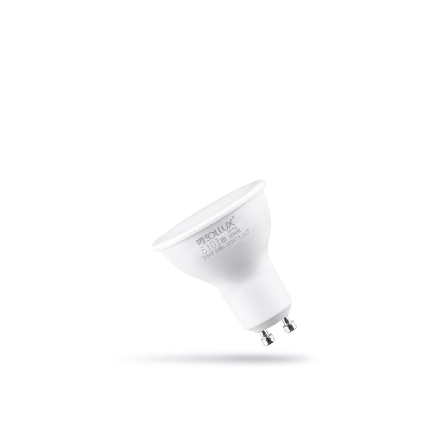 LED-pirn GU10 3000K 7W 510lm - Pilt 1
