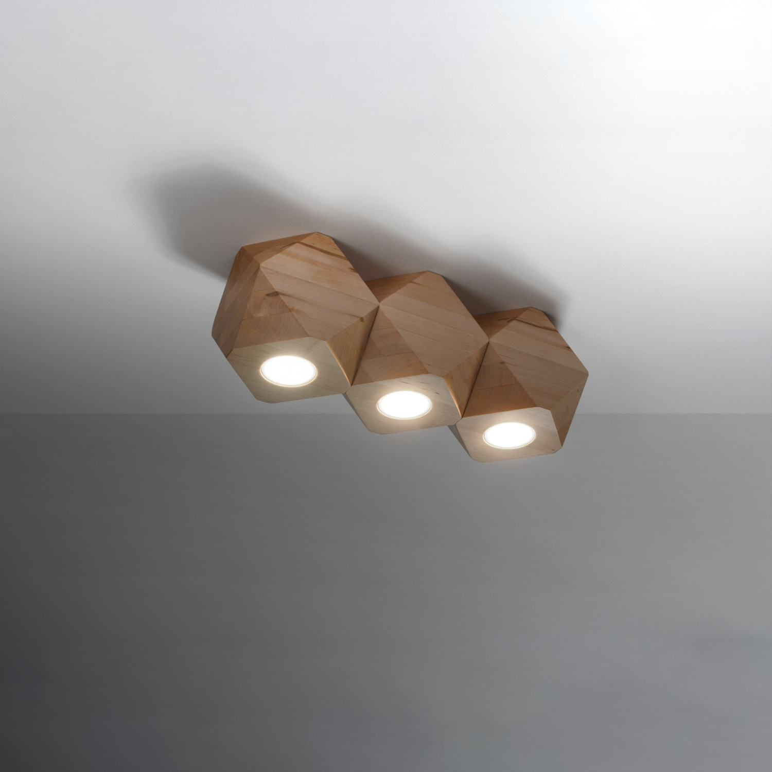 Laevalgusti WOODY 3 naturaalne puit - Pilt 4