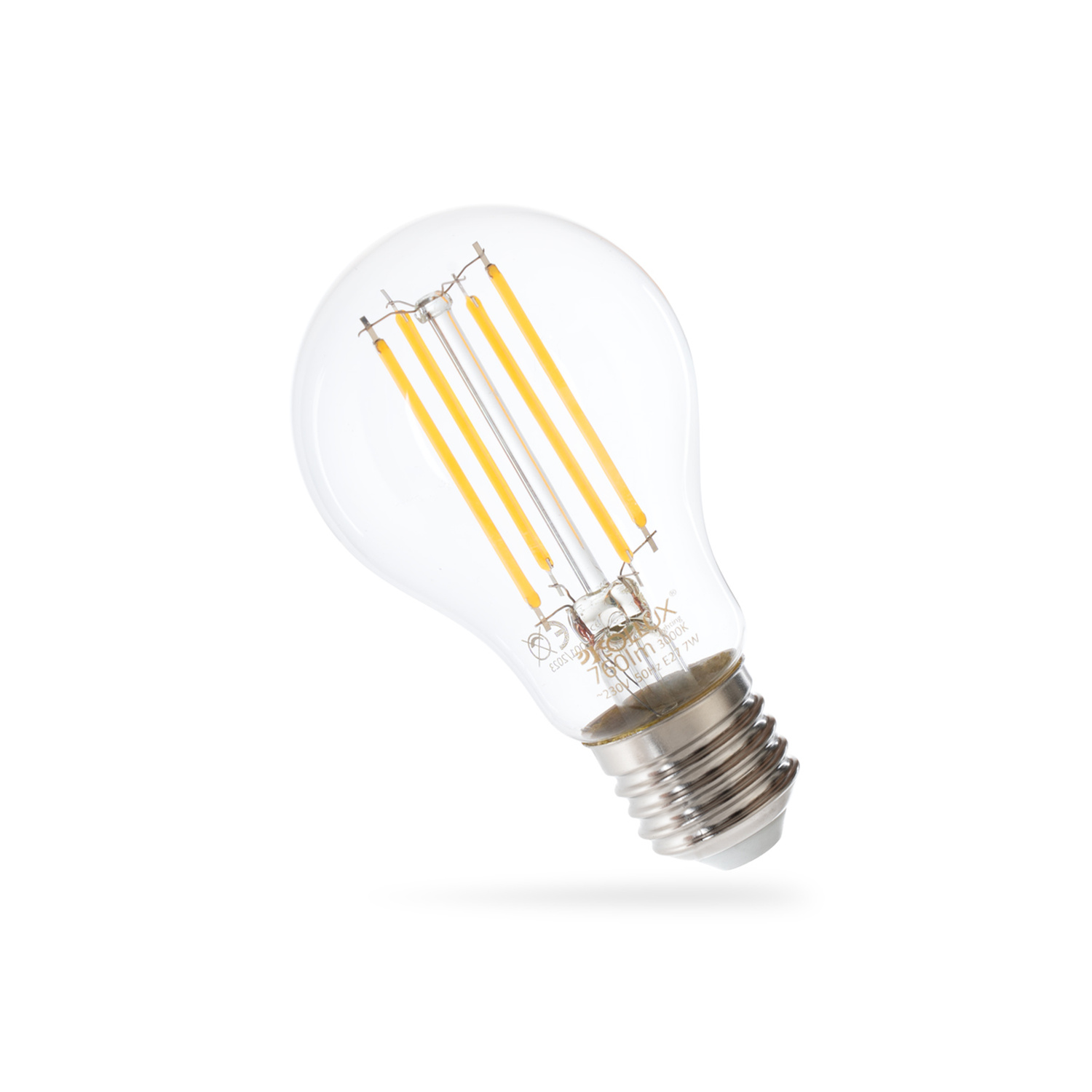 LED-pirn E27 3000K 7W 760lm - Pilt 1