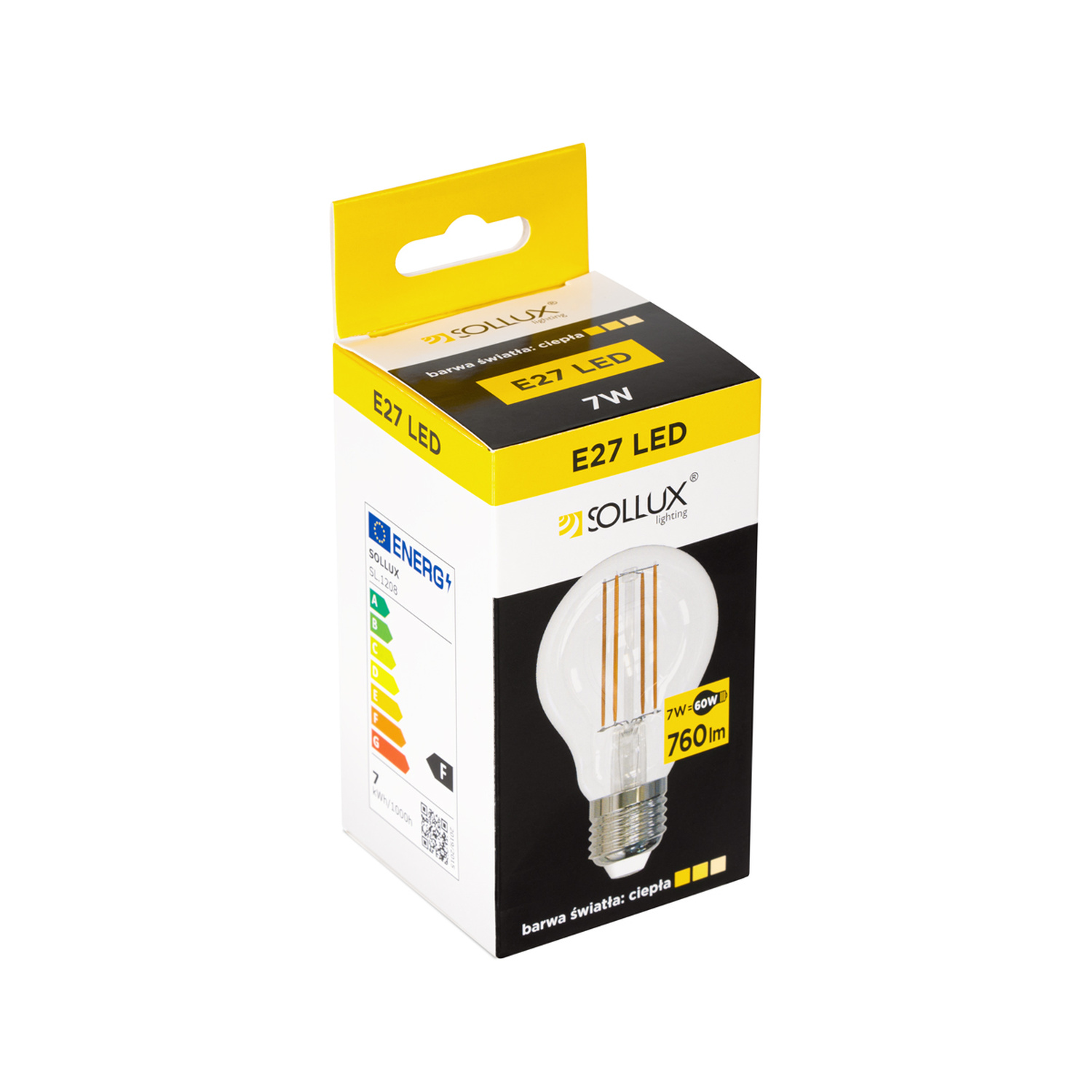 LED-pirn E27 3000K 7W 760lm - Pilt 3