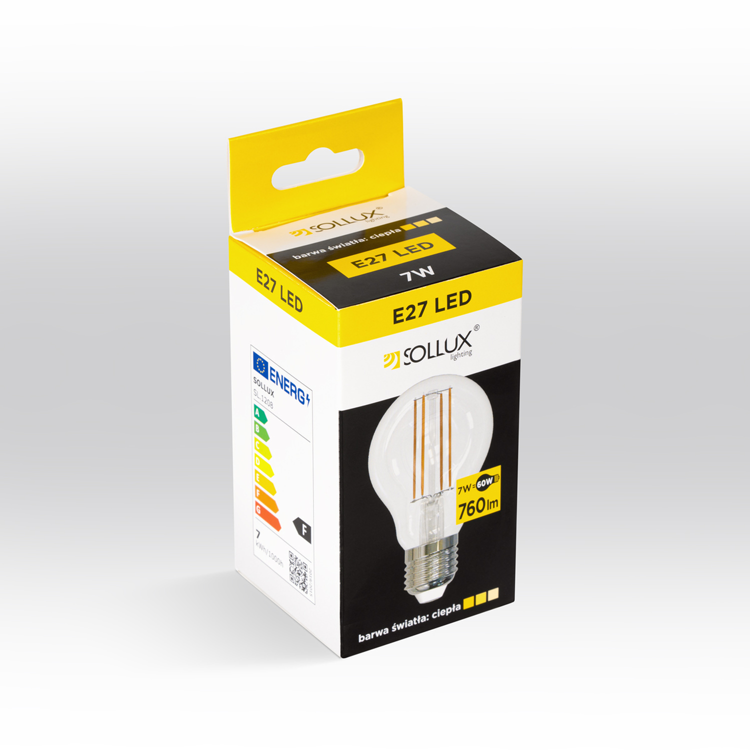 LED-pirn E27 3000K 7W 760lm - Pilt 4