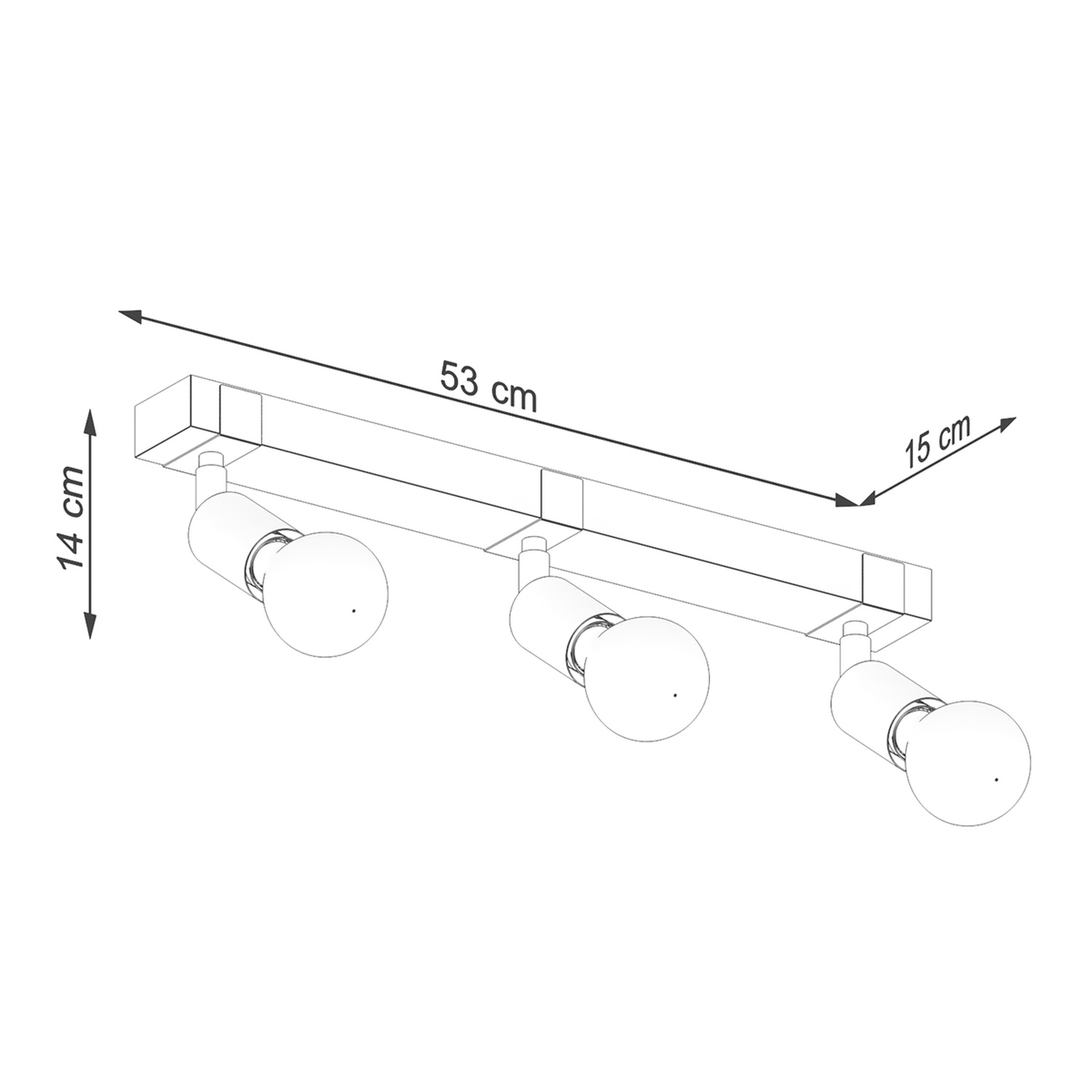 Laevalgusti ZUCA 3 must - Pilt 6