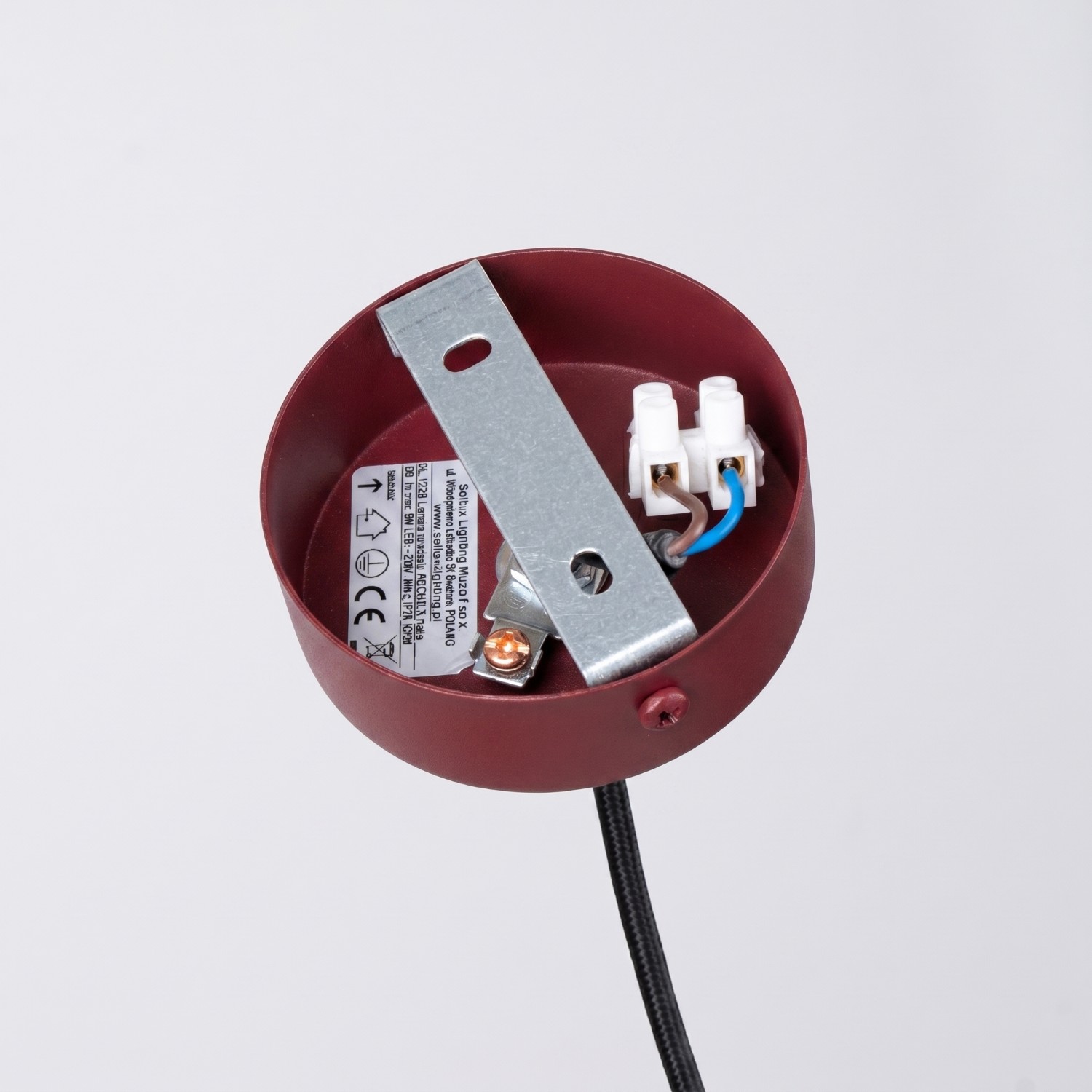 Rippvalgusti ARCHE 1 burgundia - Pilt 5
