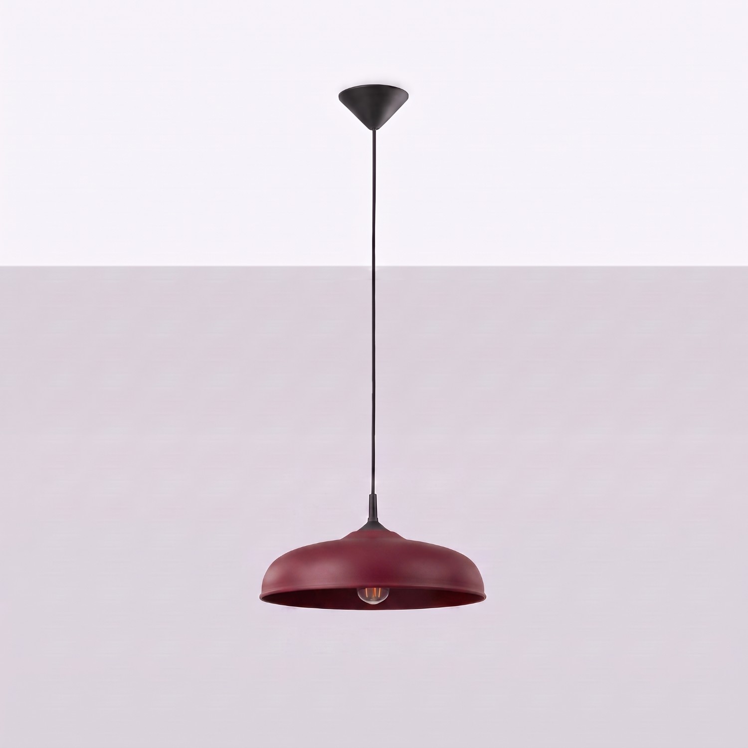 Rippvalgusti GINA burgundia - Pilt 3