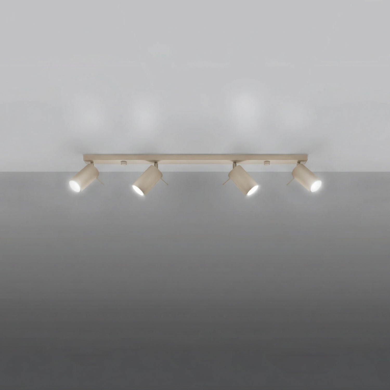 Laelamp RING 4L pruunikas hall - Pilt 4