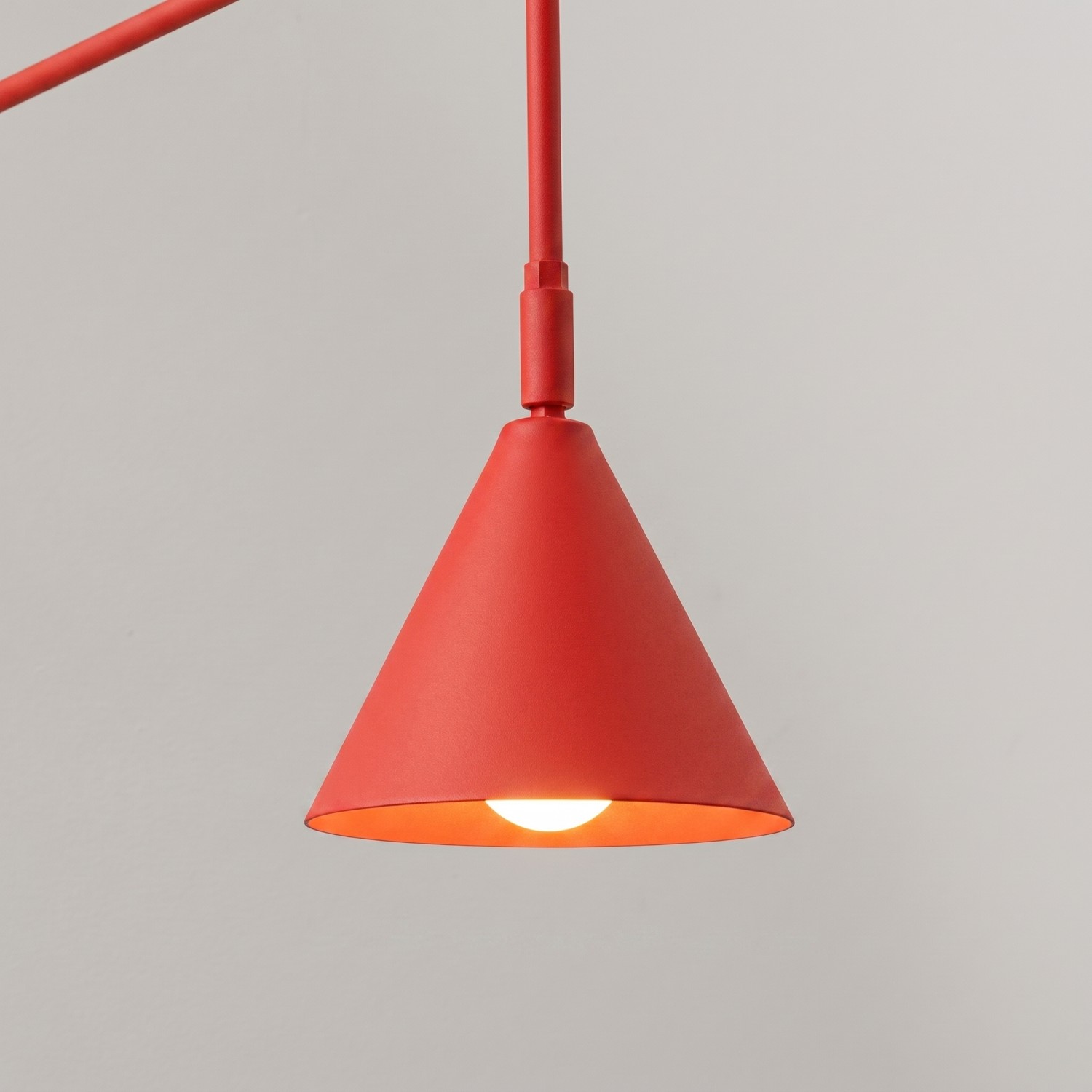 Seinavalgusti NOX punane - Pilt 5