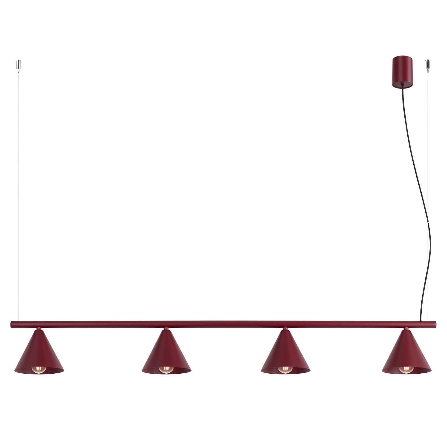 Lühter NOX 4L burgundia - Pilt 1
