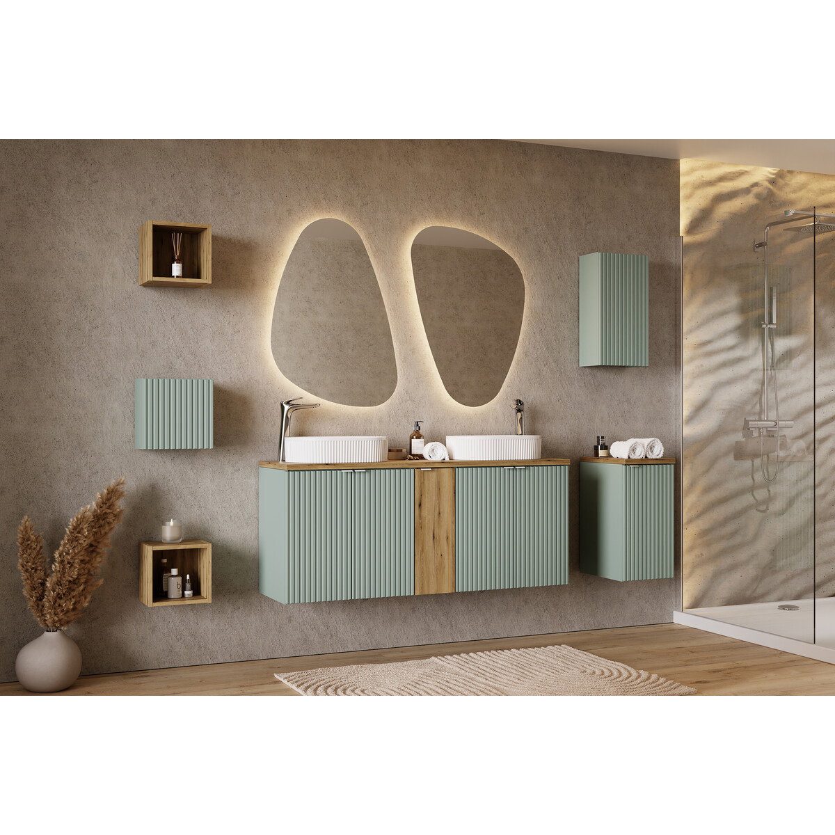 Avatud riiul Comad Nova Oak 26,7 cm, Coast Evoke tamm
