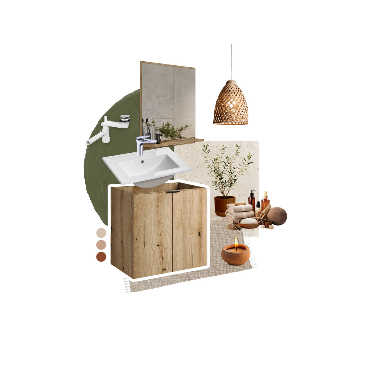 Avatud riiul Comad Nova Oak 26,7 cm, Coast Evoke tamm