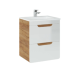 Valamukapp Comad ARUBA WHITE 50 cm, Craft-tamm ja läikiv valge