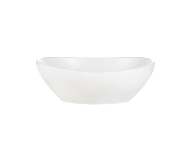Tööpinnapealne valamu Comad Lola 40,5 × 33 cm, läikiv valge