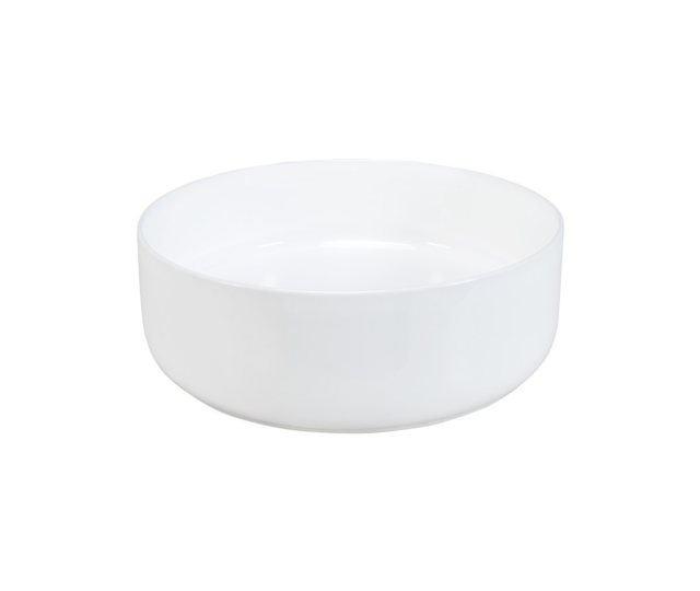 Tööpinnapealne valamu Comad Maja 36,5 × 36,5 cm, läikiv valge