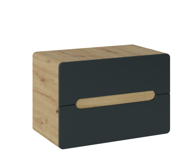 Töötasapinnaalune valamukapp Comad ARUBA COSMOS 80 cm, Craft-tamm ja Cosmos hall