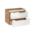 Valamukapp Comad ARUBA WHITE 60 cm, Craft-tamm ja läikiv valge