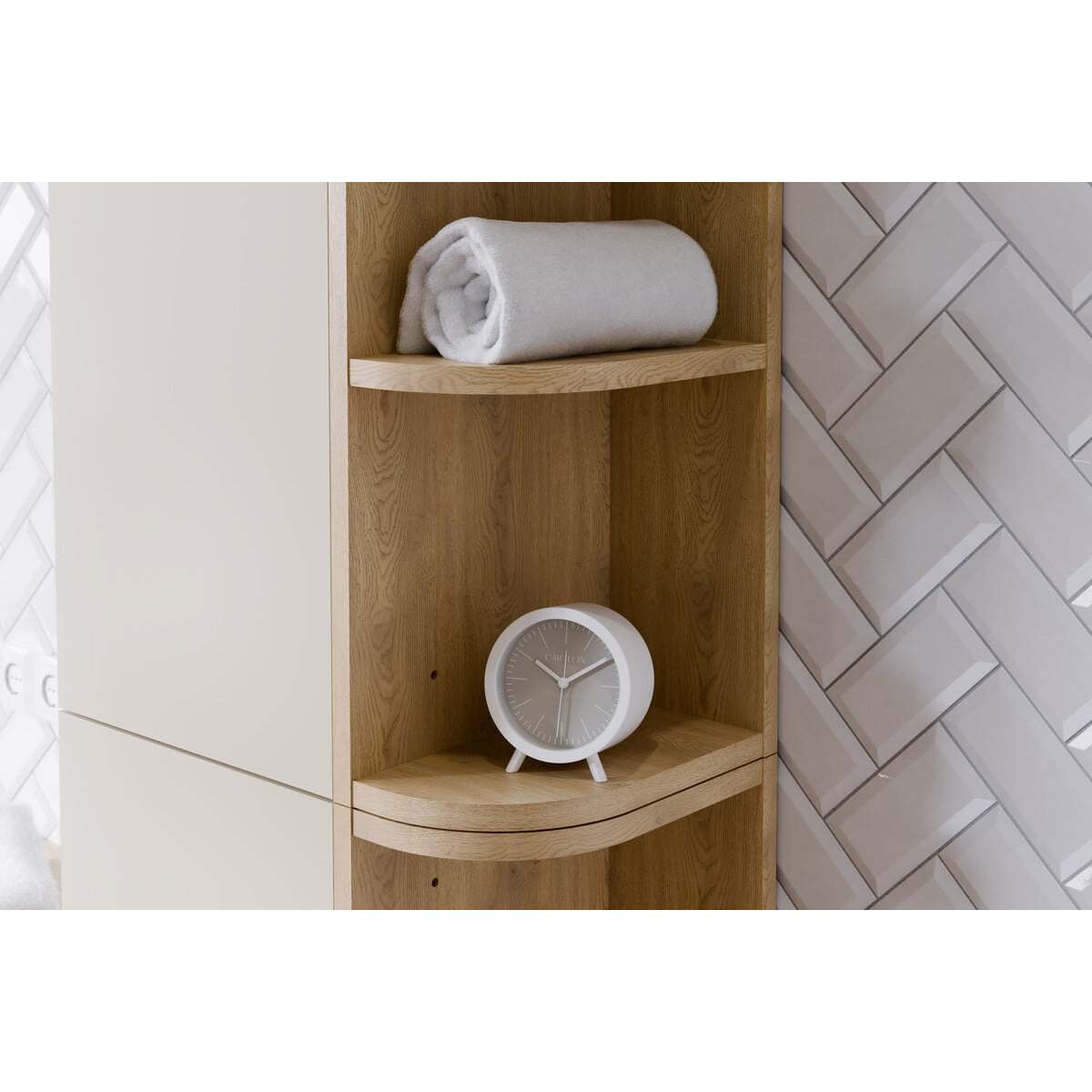 Avatud seinariiul Comad Cremona, 15 × 80 × 25 cm, Cremona tamm